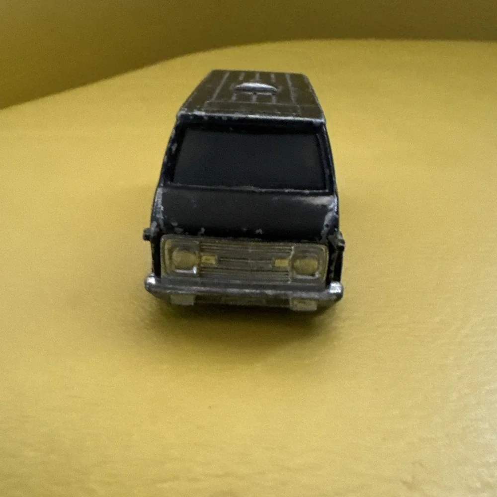 Hot Wheels Super Van 1974 Redline Black With Flames Mattel Hong Kong Vintage